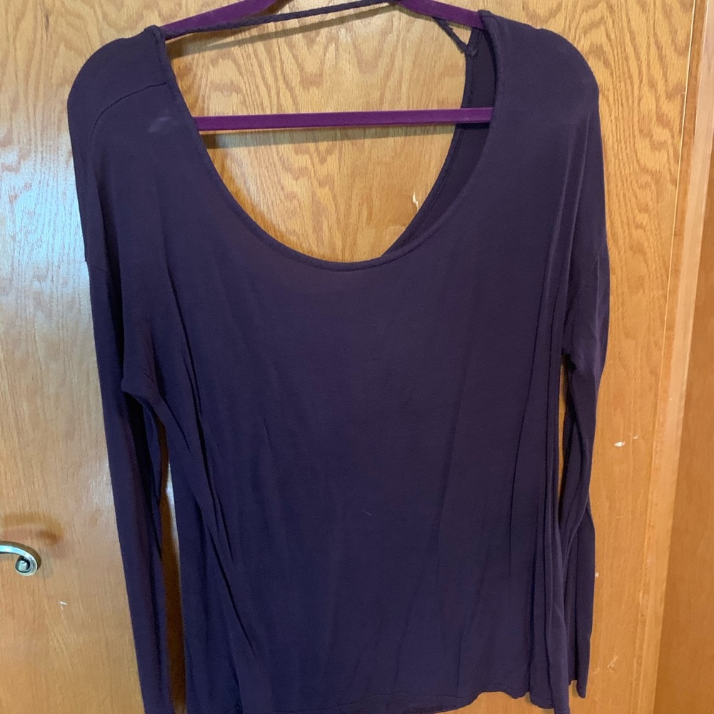 Hurley purple long sleeve